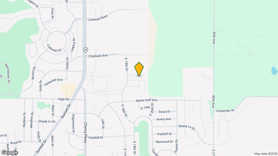 1749 Ashwood Ave Mapa y Detalles de la Ubicación