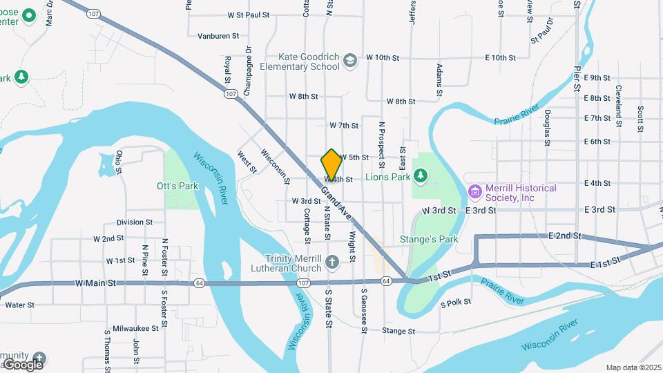 409 N State St Map and Location Details