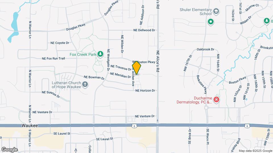 856 NE Larkspur Ave Map and Location Details