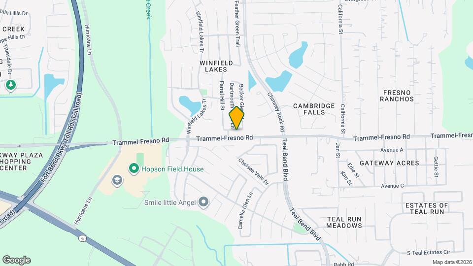 2323 Emory Knoll Dr Mapa y Detalles de la Ubicación