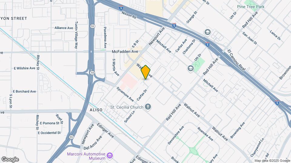 14562 Del Amo Ave Map and Location Details