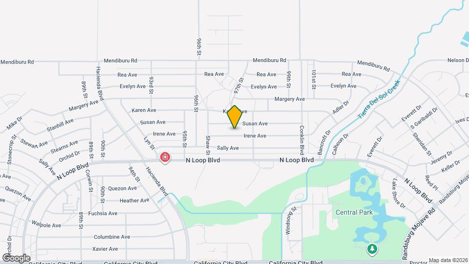 9709 Irene Ave Map and Location Details