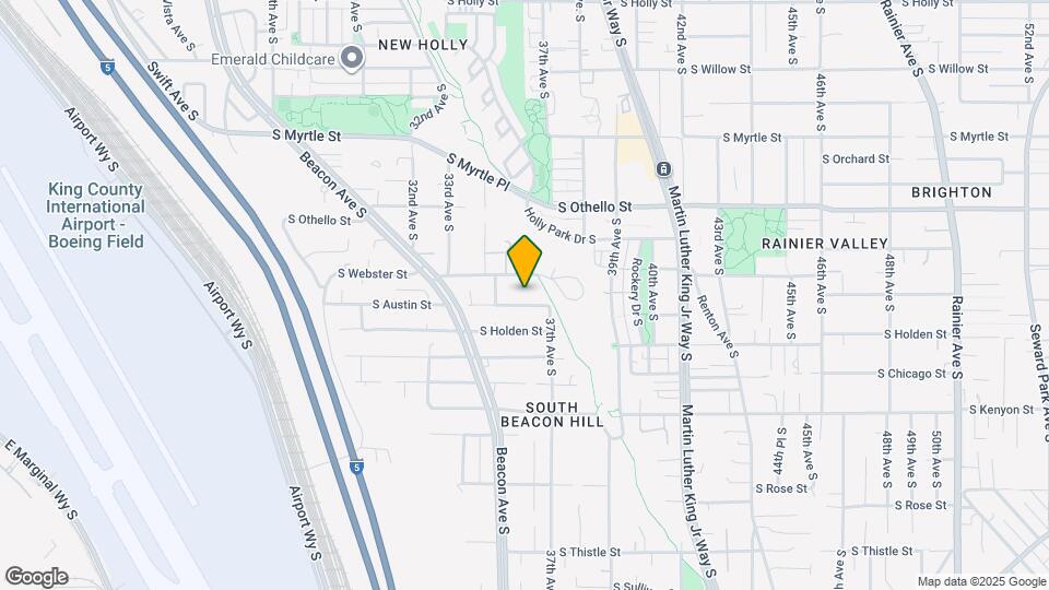 3524 S Austin St Map and Location Details