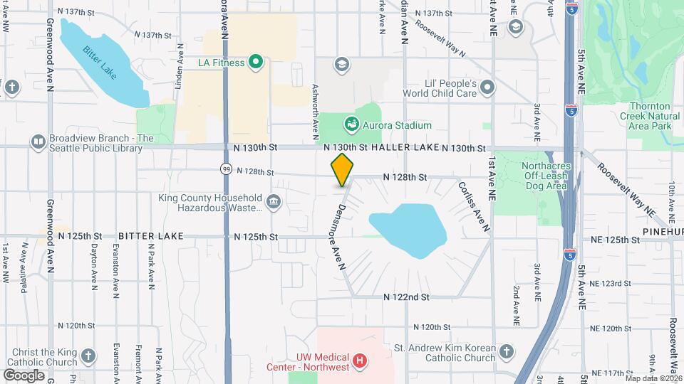 12567 Densmore Ave N Map and Location Details