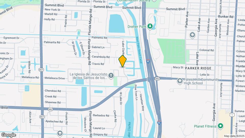 6601 Lake Clarke Dr Map and Location Details