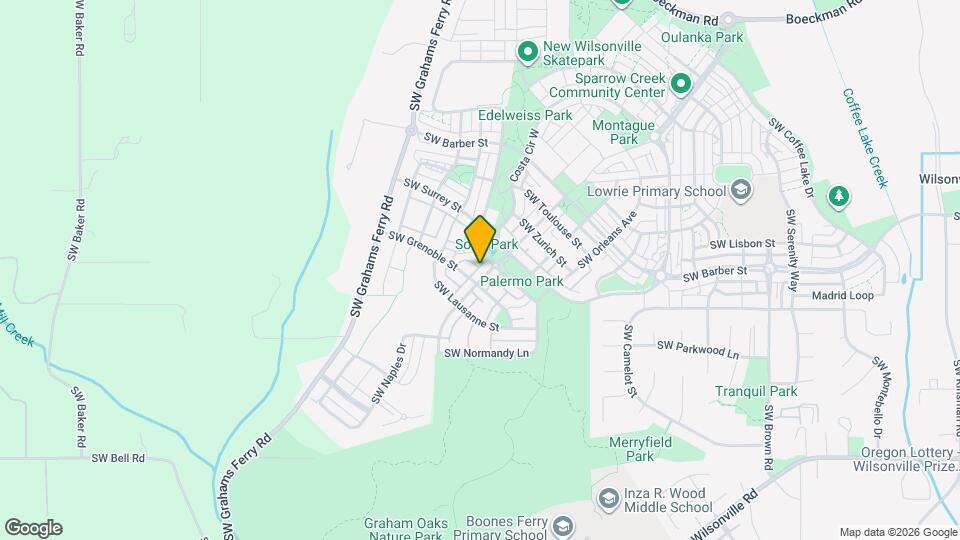 29259 SW Villebois Dr S Mapa y Detalles de la Ubicación