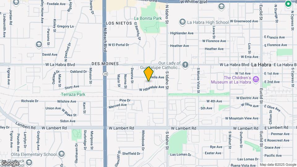 1413-1415 Hillandale Ave Map and Location Details