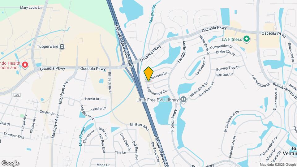 823 Balsamwood Ln Map and Location Details