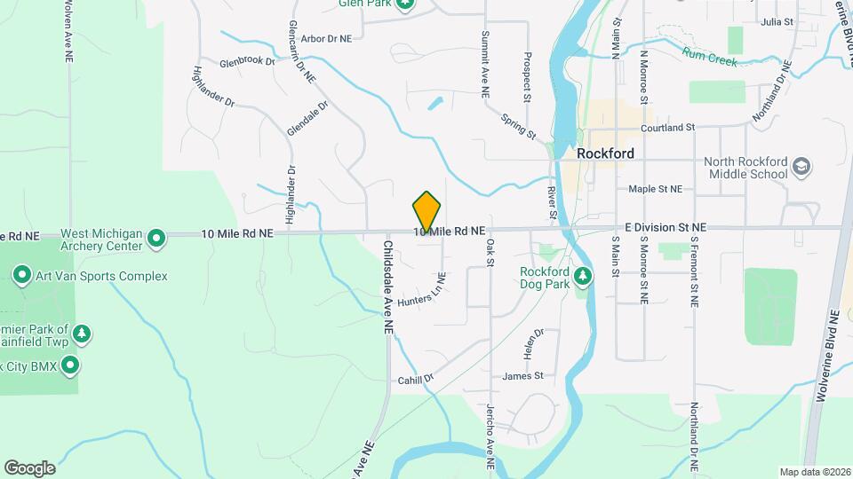 188 W Division St NE Map and Location Details