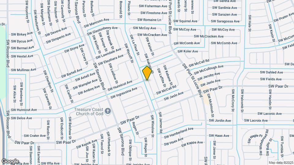 3942 SW Jarmer Rd Map and Location Details