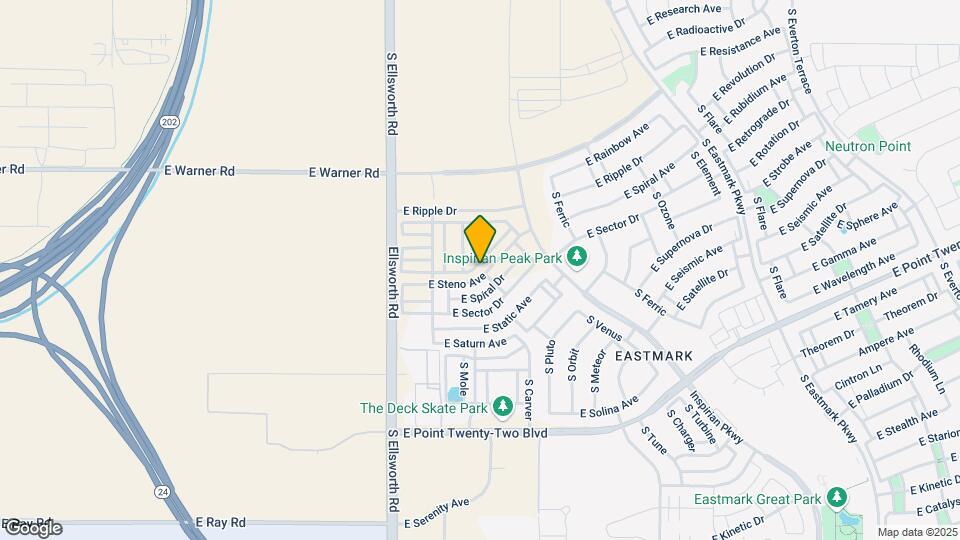 9341 East Sebring Avenue Map and Location Details