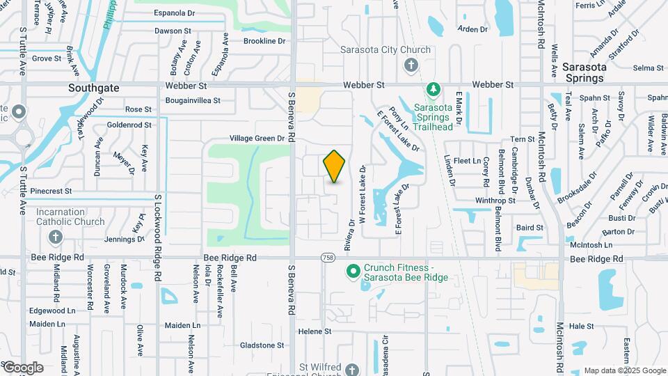 3265 S Beneva Rd Map and Location Details