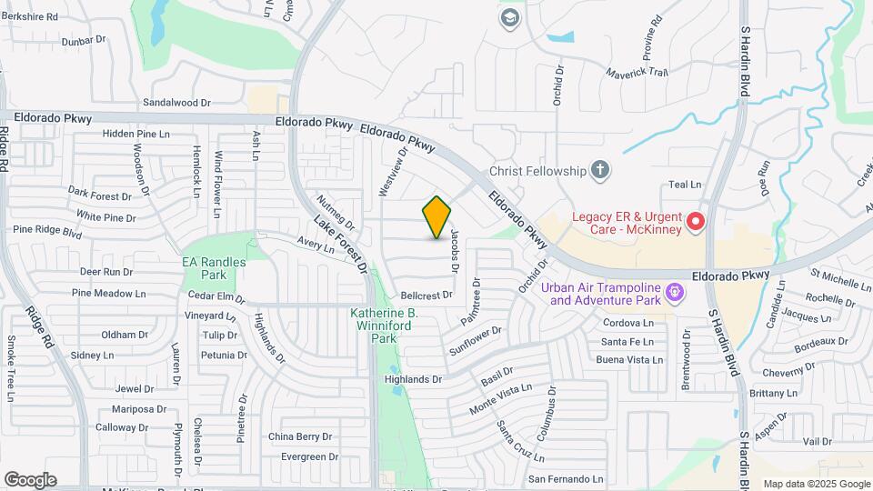 4509 Willow Way Dr Map and Location Details