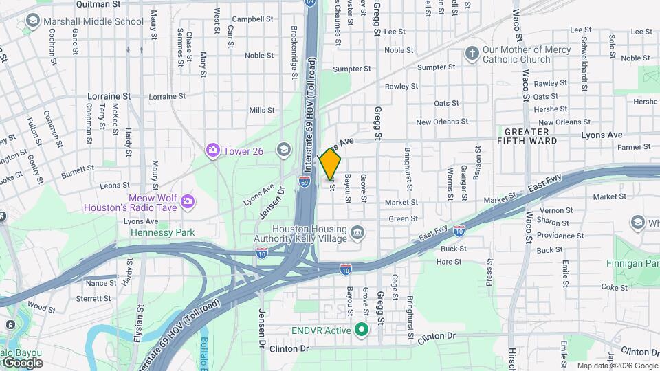 1401 Sydnor St Map and Location Details