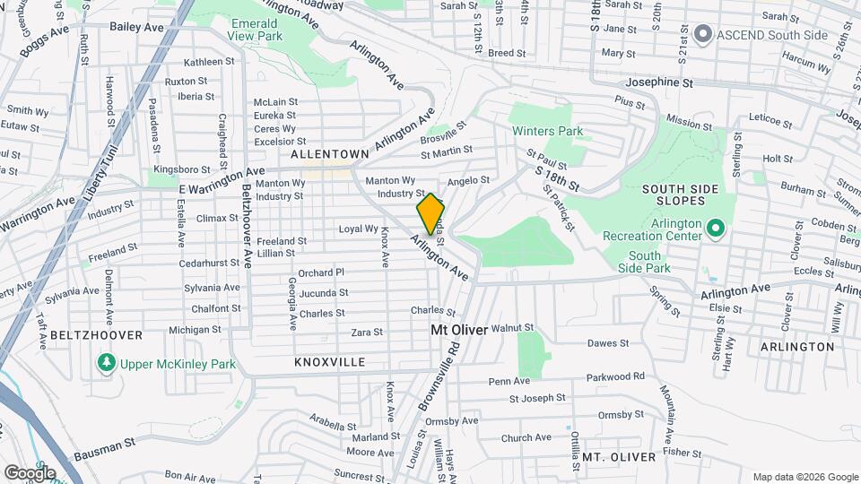 952 Freeland St Map and Location Details