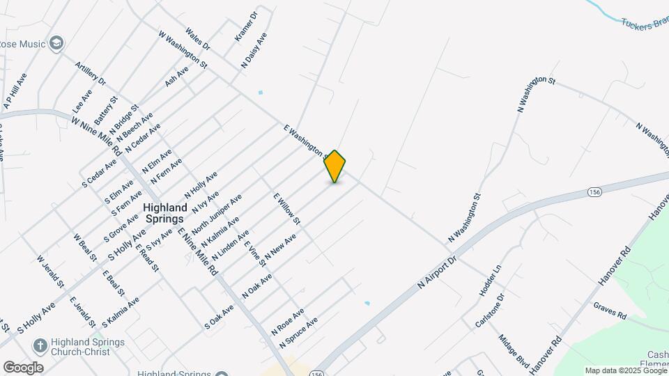 231 N Mapleleaf Ave Map and Location Details