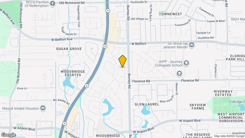 14806 Fletcher Bridge Ct Map and Location Details