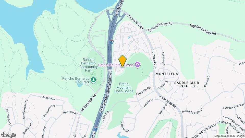 18523 Caminito Pasadero Map and Location Details