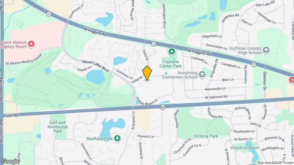 1608 Cypress Ct Map and Location Details