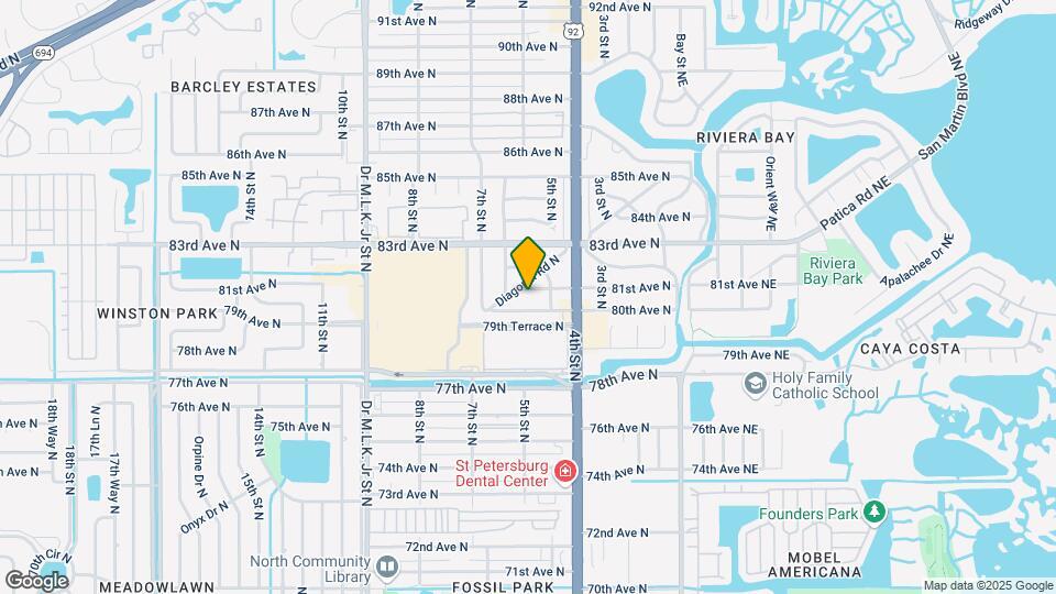 534 81st Ave N Map and Location Details
