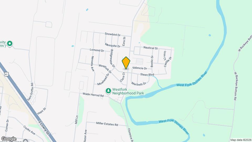 6000 Bridgewater Dr Mapa y Detalles de la Ubicación