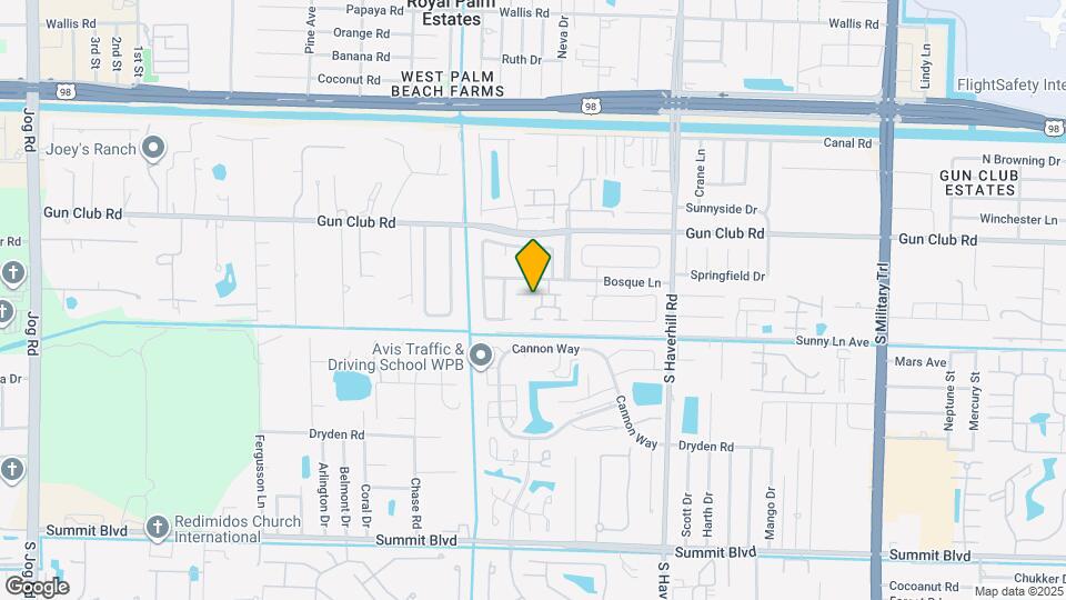 5336 Bosque Ln Map and Location Details