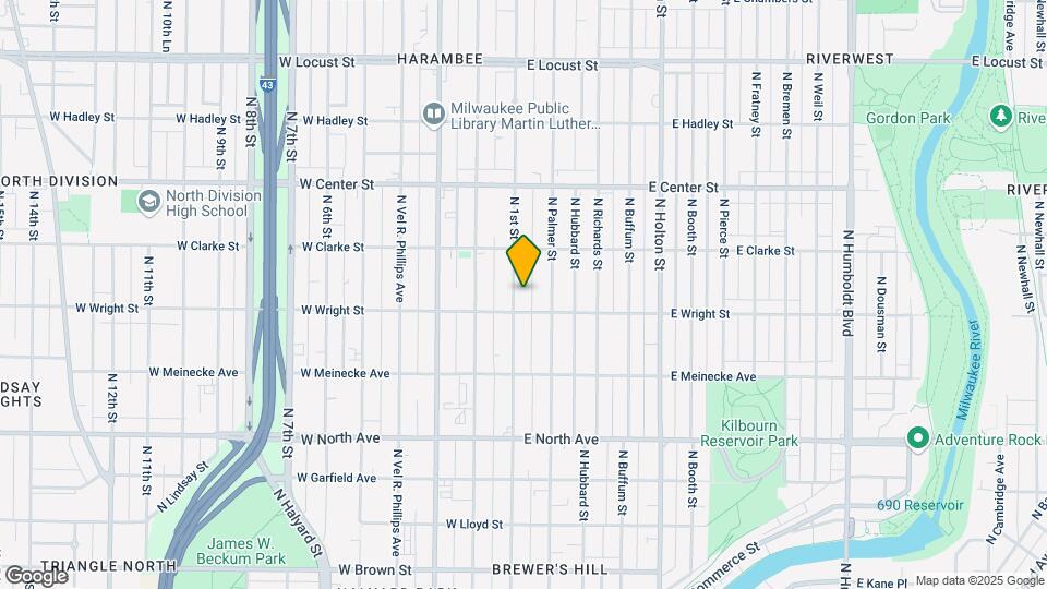 2518 N 1st St Mapa y Detalles de la Ubicación