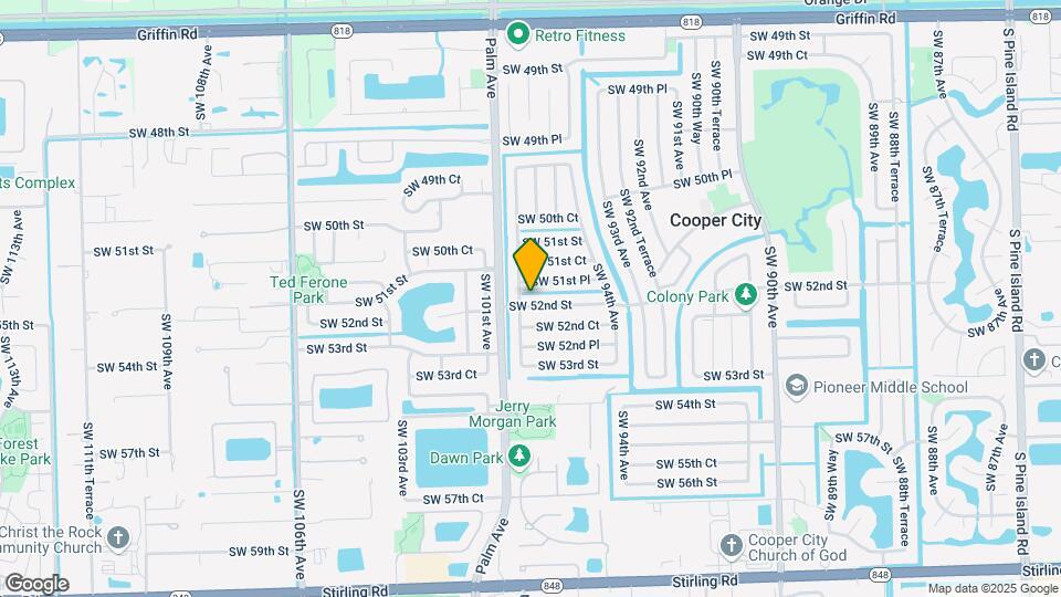 9469 SW 52nd St Mapa y Detalles de la Ubicación