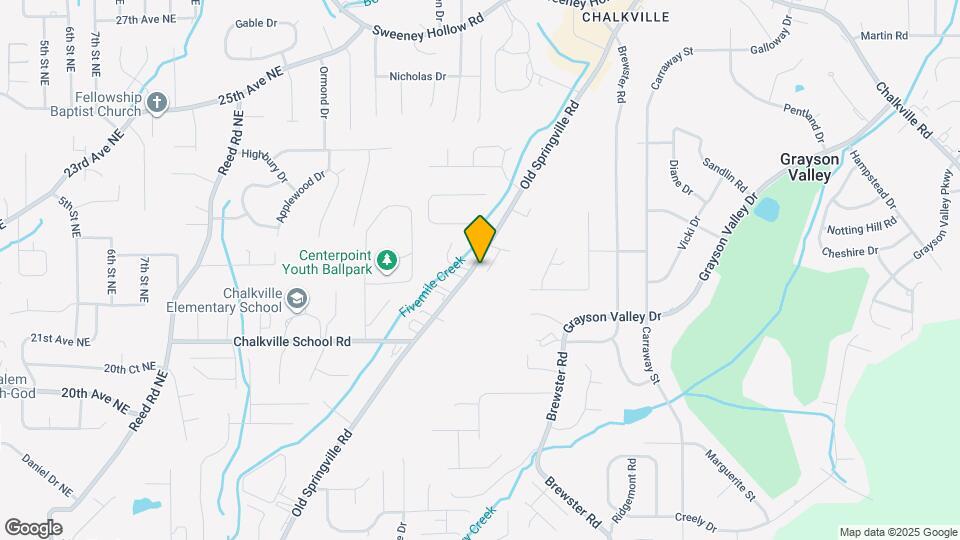 4821 Southern Oaks Ln Map and Location Details