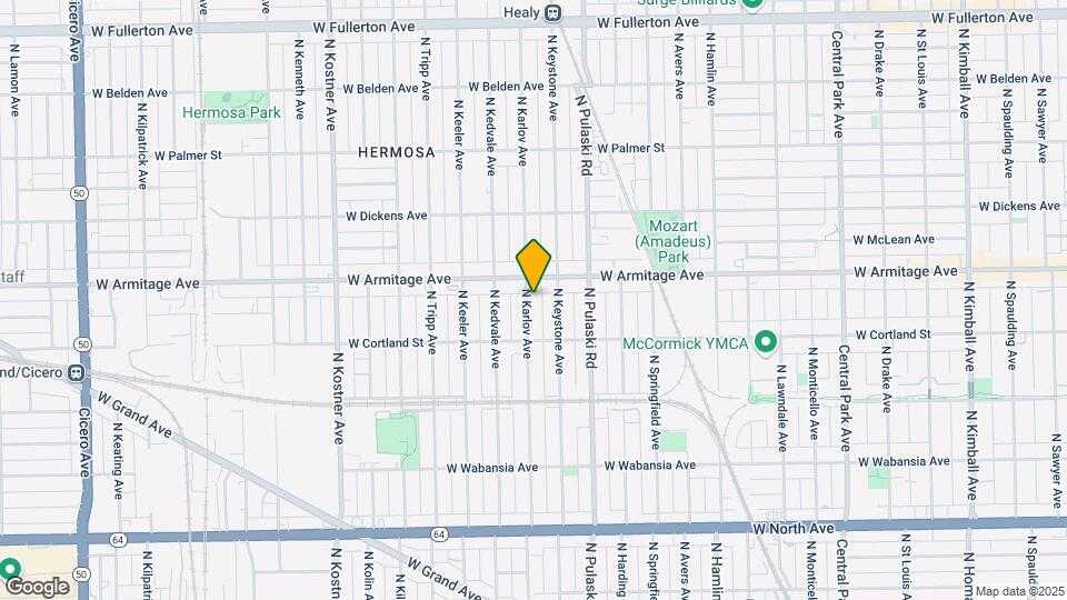 1939 N Karlov Ave, Unit 1 Mapa y Detalles de la Ubicación