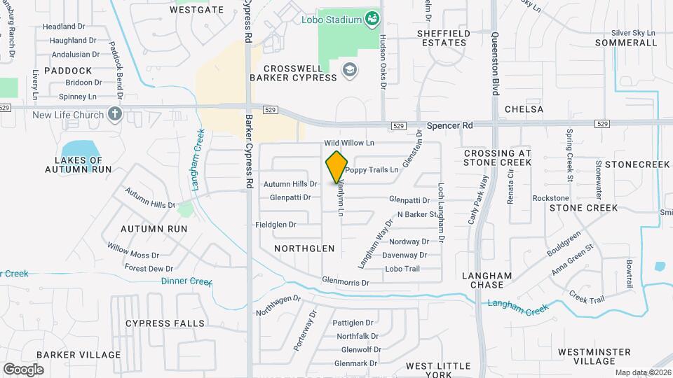 6727 Vanlynn Ln Mapa y Detalles de la Ubicación