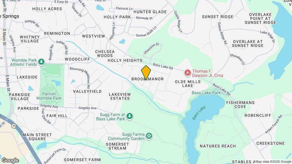 225 Oakenshaw Dr Map and Location Details