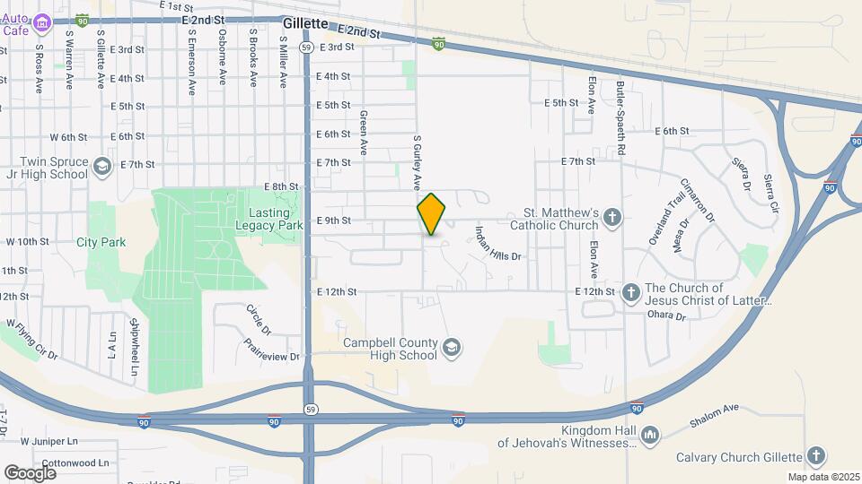 1005 Santee Dr Map and Location Details