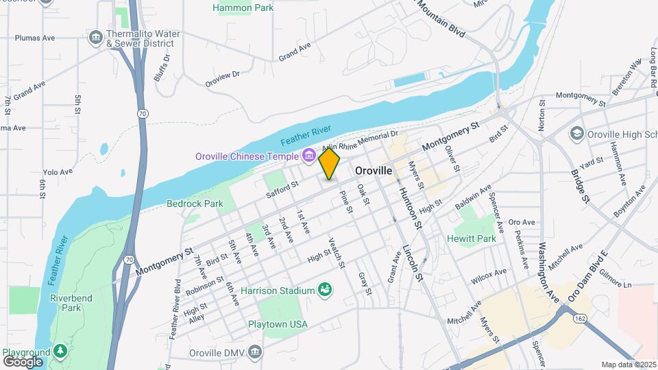 1550 Montgomery St Map and Location Details