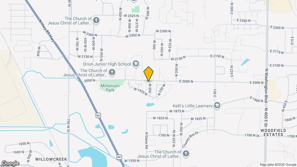 310 W 1975 N, Unit 3-102 Map and Location Details