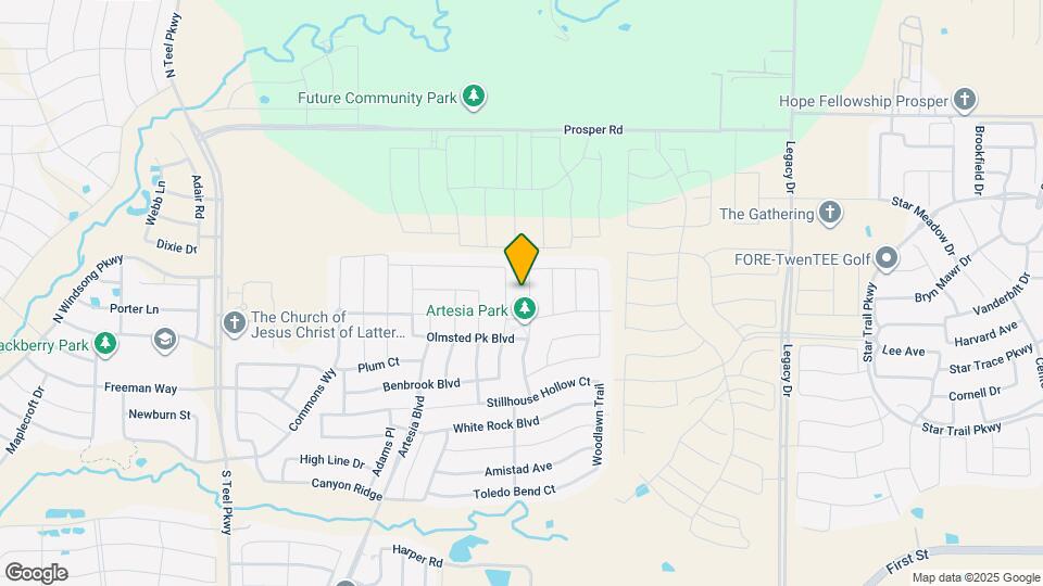 2401 Austin Ln Map and Location Details