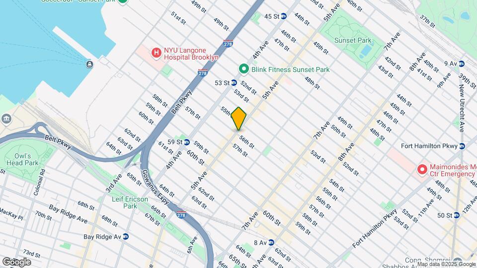 5523 Fifth Ave Map and Location Details