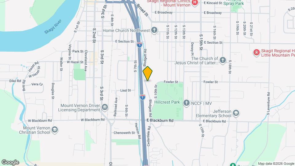 1600 Blodgett Rd Map and Location Details