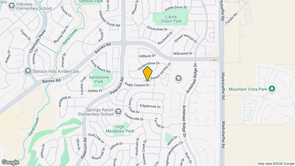 7266 Eagle Canyon Dr Map and Location Details