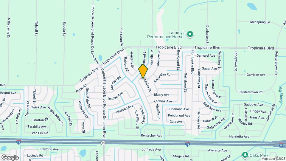 5519 Azalea Rd Map and Location Details
