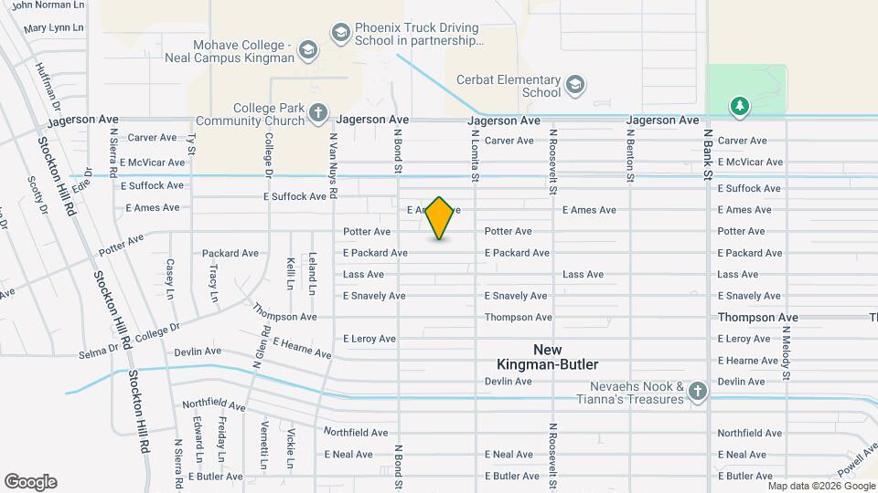 2325 E Packard Ave Mapa y Detalles de la Ubicación