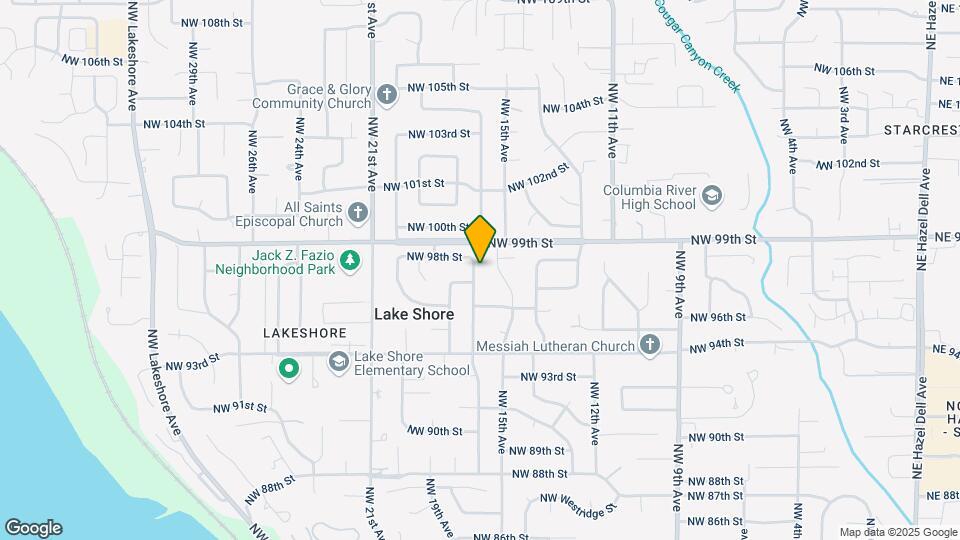 9707 NW 17th Ave Map and Location Details