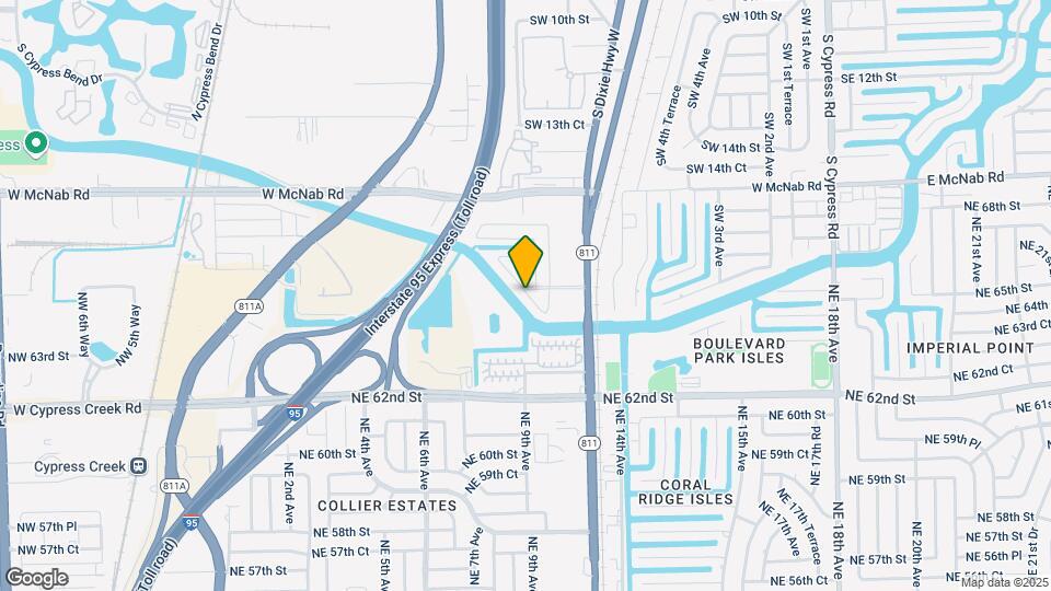 1809 SW 9th Dr, Unit B1 Map and Location Details