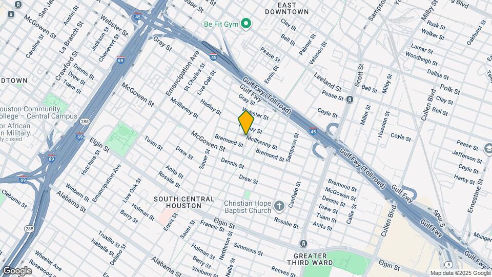 2400 Burkett St. Map and Location Details