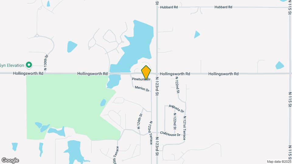 12333 Pinehurst Dr Map and Location Details