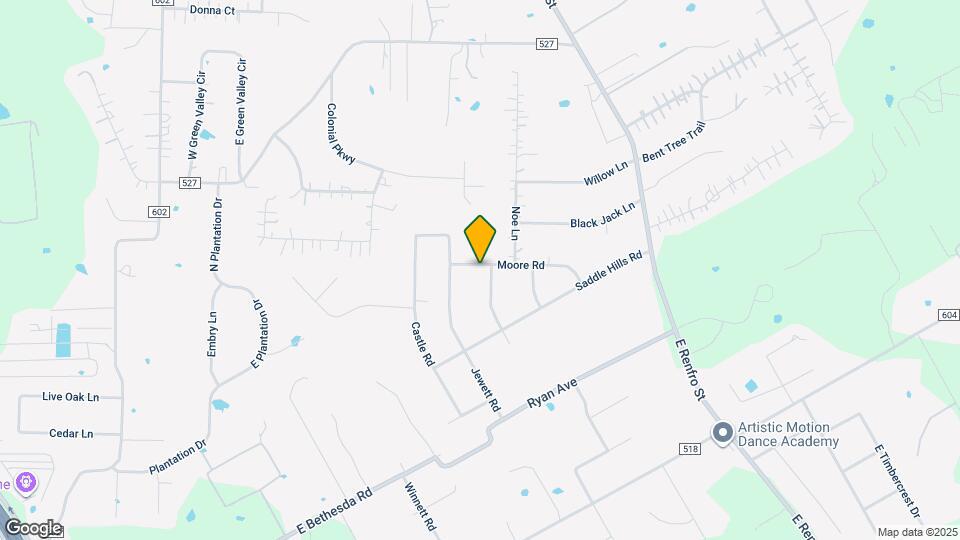 2508 Brandon Ln Mapa y Detalles de la Ubicación