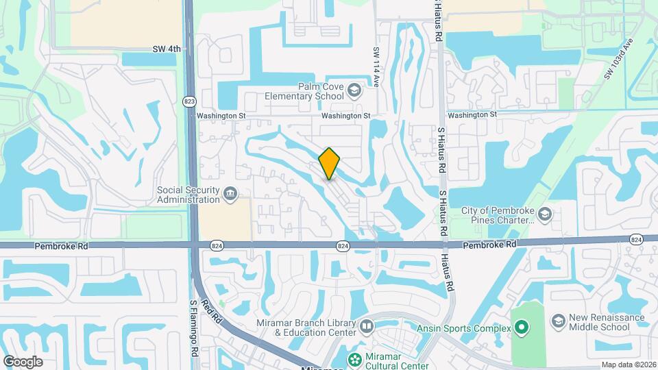 11679 SW 13th Ct Map and Location Details