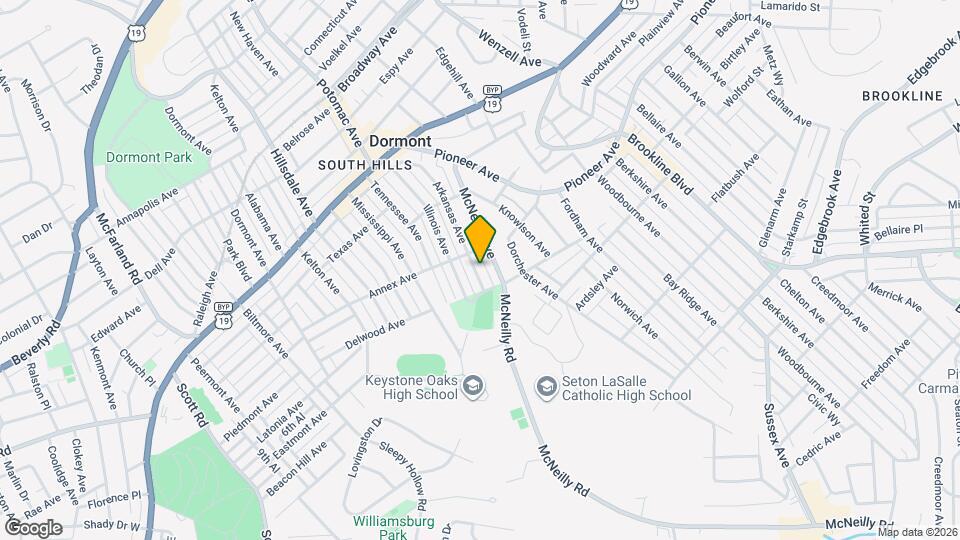 1128 Arkansas Ave, Unit 2 Map and Location Details