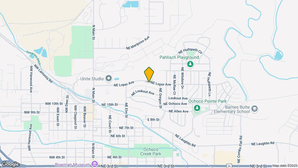 740 NE Loper Ave Map and Location Details