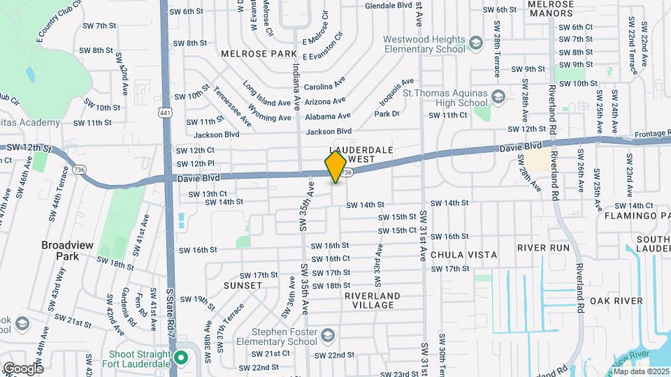 1330 SW 34th Ave-Unit -2 Map and Location Details